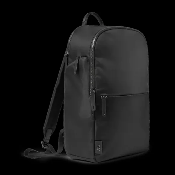 Sleek Black Men's Backpack by July - Picture 3 of 8